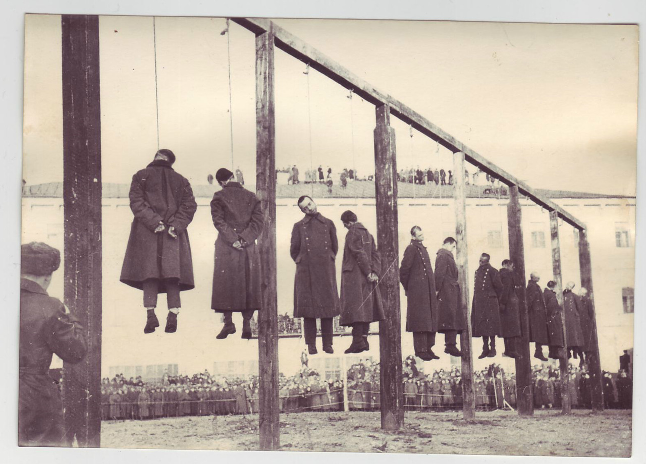 казнь военных преступников на Украине 1946 год-5